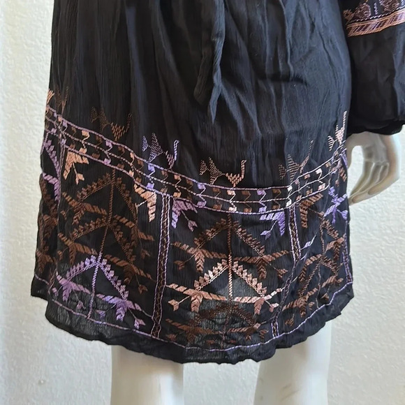 Free People Rhiannon Embroidered Mini Dress - Picture 10 of 10